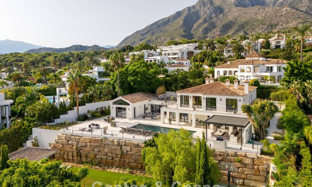 Royale luxevilla met moderne mediterrane architectuur te koop op Marbella’s Golden Mile 785528
