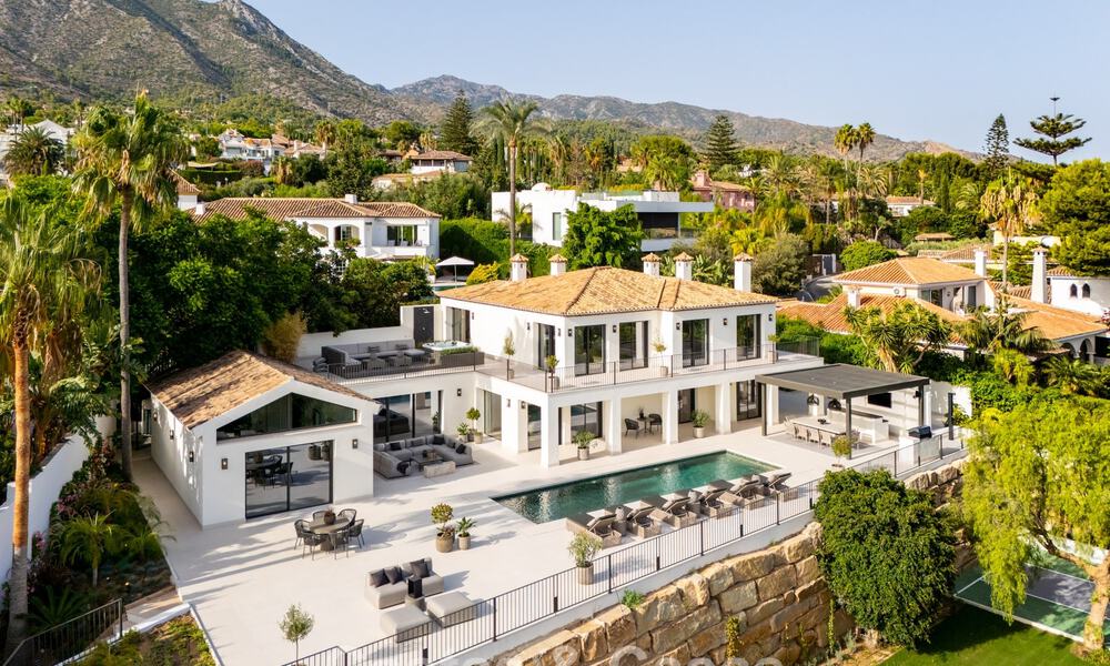Royale luxevilla met moderne mediterrane architectuur te koop op Marbella’s Golden Mile 785529