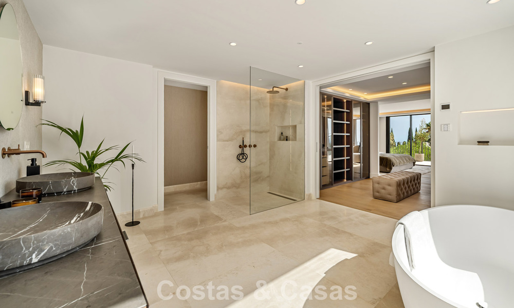 Royale luxevilla met moderne mediterrane architectuur te koop op Marbella’s Golden Mile 785553