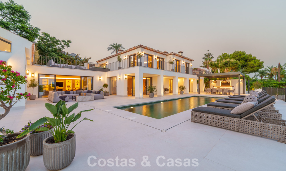 Royale luxevilla met moderne mediterrane architectuur te koop op Marbella’s Golden Mile 785587