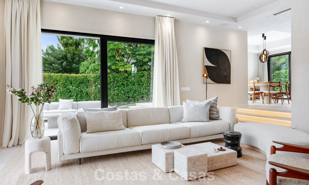 Moderne Spaanse luxevilla te koop op de tweede lijn van een golfbaan in een bevoorrechte villawijk, Benahavis - Marbella 785755