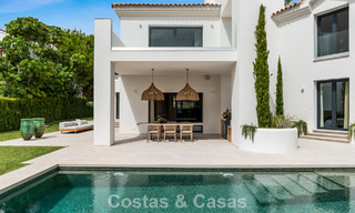 Moderne Spaanse luxevilla te koop op de tweede lijn van een golfbaan in een bevoorrechte villawijk, Benahavis - Marbella 785772 