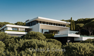 Architectonische nieuwbouwvilla’s met panoramisch zeezicht te koop in een beveiligde urbanisatie van Benahavis - Marbella 785773 