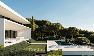 Architectonische nieuwbouwvilla’s met panoramisch zeezicht te koop in een beveiligde urbanisatie van Benahavis - Marbella 785779 