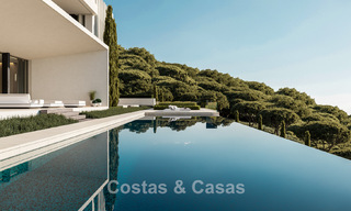 High-end luxevilla’s met panoramisch uitzicht op zee, in een beveiligde urbanisatie in Benahavis - Marbella 785788 