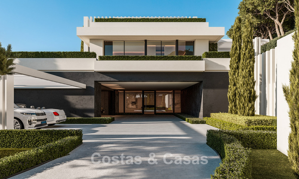 High-end luxevilla’s met panoramisch uitzicht op zee, in een beveiligde urbanisatie in Benahavis - Marbella 785790