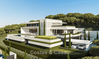 High-end luxevilla’s met panoramisch uitzicht op zee, in een beveiligde urbanisatie in Benahavis - Marbella 785793 