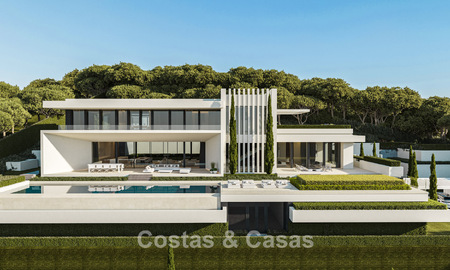 High-end luxevilla’s met panoramisch uitzicht op zee, in een beveiligde urbanisatie in Benahavis - Marbella 785794