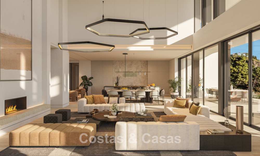 Prestigieuze villa’s met adembenemend panoramisch zeezicht, gelegen in een beveiligde residentie in Benahavis - Marbella 785796