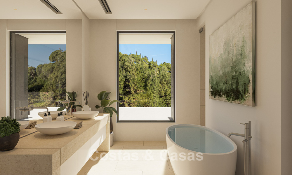 Prestigieuze villa’s met adembenemend panoramisch zeezicht, gelegen in een beveiligde residentie in Benahavis - Marbella 785797