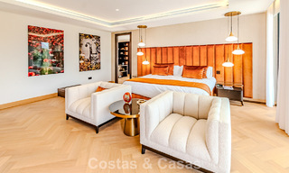 Majestueus meesterwerk te koop in een strakke, moderne stijl in een beveiligde villawijk van Sotogrande, Costa del Sol 786230 
