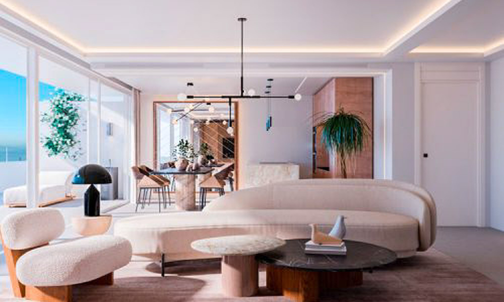 Nieuwe appartementen te koop op toplocatie met zeezicht gelegen tussen Benalmadena en Fuengirola, Costa del Sol 785820