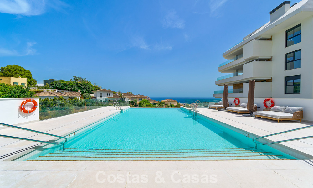 Nieuwe appartementen te koop op toplocatie met zeezicht tussen Benalmadena en Fuengirola, Costa del Sol 801825