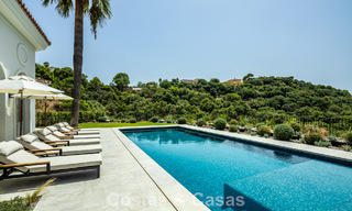 Sublieme boutique villa te koop, omgeven door weelderig groen in het exclusieve La Zagaleta resort in Marbella - Benahavis 786171 