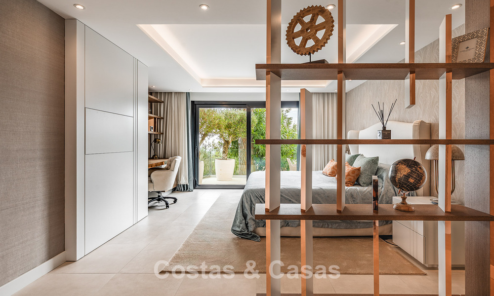 Ruime villa met zeezicht en een separaat gastenverblijf te koop in El Madroñal in Benahavis - Marbella 786437