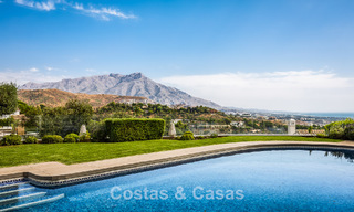 Ruime villa met zeezicht en een separaat gastenverblijf te koop in El Madroñal in Benahavis - Marbella 786466 