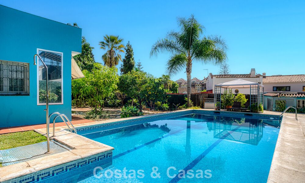 Unieke, ruime gelijkvloerse woning met veel mogelijkheden, centraal gelegen in Marbella centrum 786523