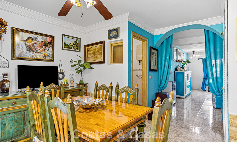 Unieke, ruime gelijkvloerse woning met veel mogelijkheden, centraal gelegen in Marbella centrum 786532