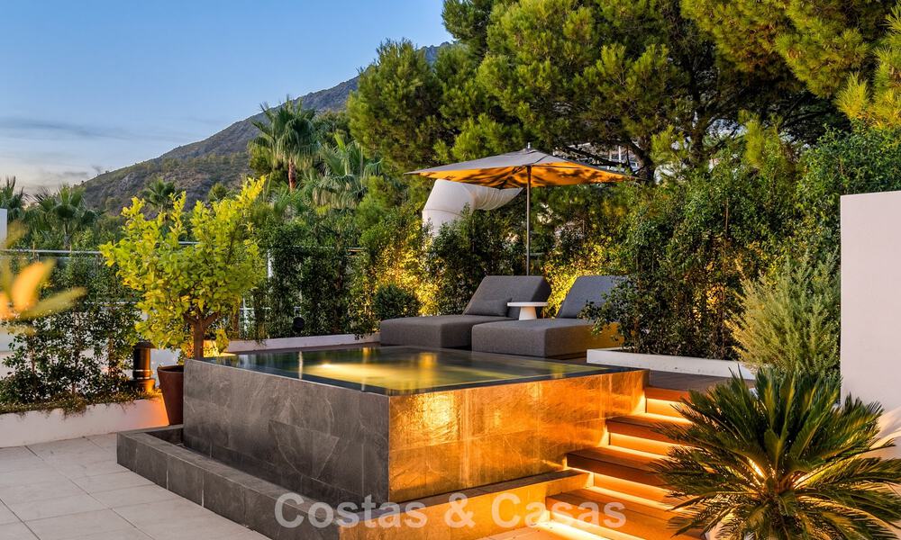 Instapklare, modernistische luxe woning met privézwembad te koop in Sierra Blanca op de Golden Mile van Marbella 786642