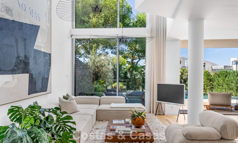 Instapklare, modernistische luxe woning met privézwembad te koop in Sierra Blanca op de Golden Mile van Marbella 786645