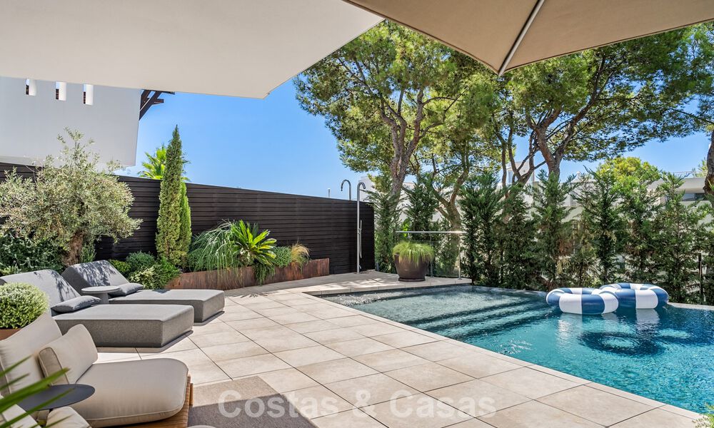 Instapklare, modernistische luxe woning met privézwembad te koop in Sierra Blanca op de Golden Mile van Marbella 786650