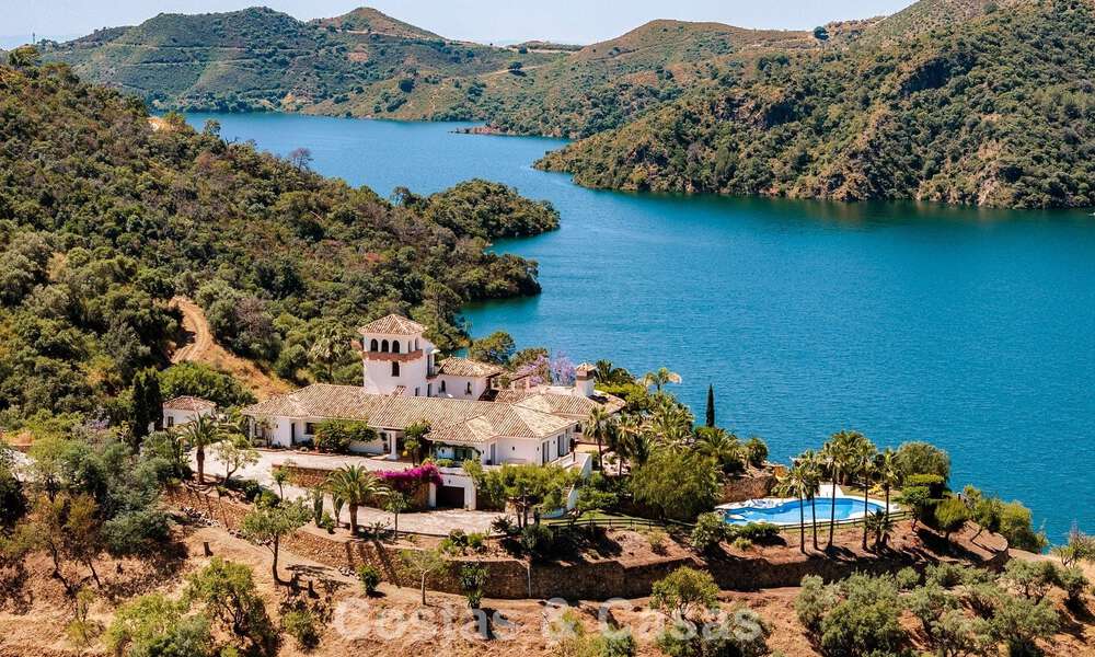 Traditionele Spaanse finca te koop in een groene omgeving, aan het meer van Istan, vlakbij Marbella, Costa del Sol 786604
