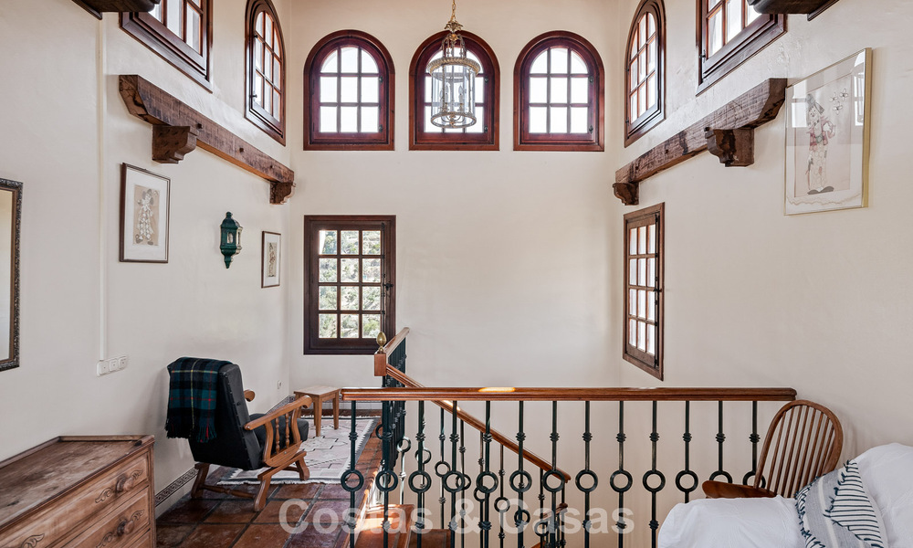 Traditionele Spaanse finca te koop in een groene omgeving, aan het meer van Istan, vlakbij Marbella, Costa del Sol 786606