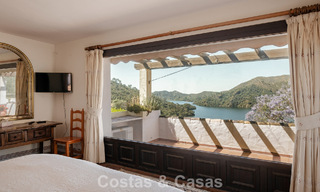 Traditionele Spaanse finca te koop in een groene omgeving, aan het meer van Istan, vlakbij Marbella, Costa del Sol 786610 