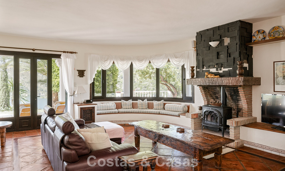 Traditionele Spaanse finca te koop in een groene omgeving, aan het meer van Istan, vlakbij Marbella, Costa del Sol 786620