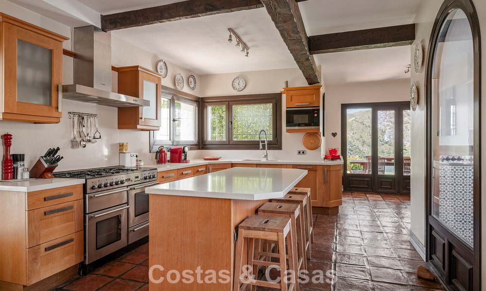 Traditionele Spaanse finca te koop in een groene omgeving, aan het meer van Istan, vlakbij Marbella, Costa del Sol 786627