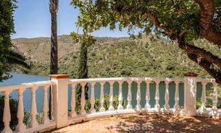 Traditionele Spaanse finca te koop in een groene omgeving, aan het meer van Istan, vlakbij Marbella, Costa del Sol 786636 