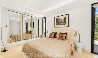 Modernistische, gelijkvloerse luxevilla te koop op een steenworp van het strand ten oosten van Marbella centrum 786773 