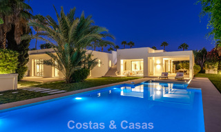 Modernistische, gelijkvloerse luxevilla te koop op een steenworp van het strand ten oosten van Marbella centrum 786775 