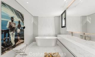 Modernistische, gelijkvloerse luxevilla te koop op een steenworp van het strand ten oosten van Marbella centrum 786795 