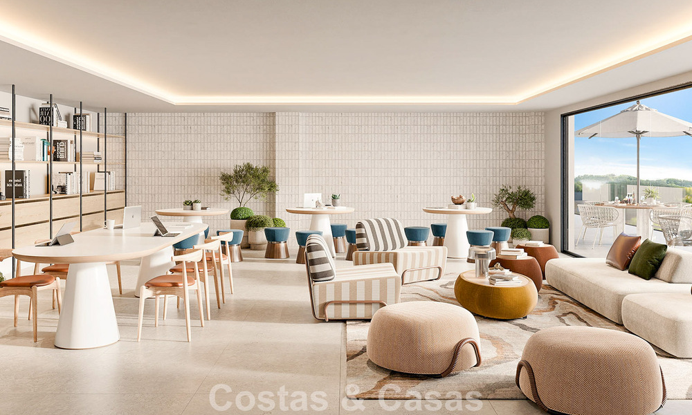Lancering! Off-plan, innovatieve appartementen te koop met zeezicht in de heuvels van Marbella Oost 787031