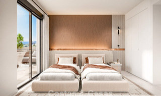 Lancering! Off-plan, innovatieve appartementen te koop met zeezicht in de heuvels van Marbella Oost 787036 