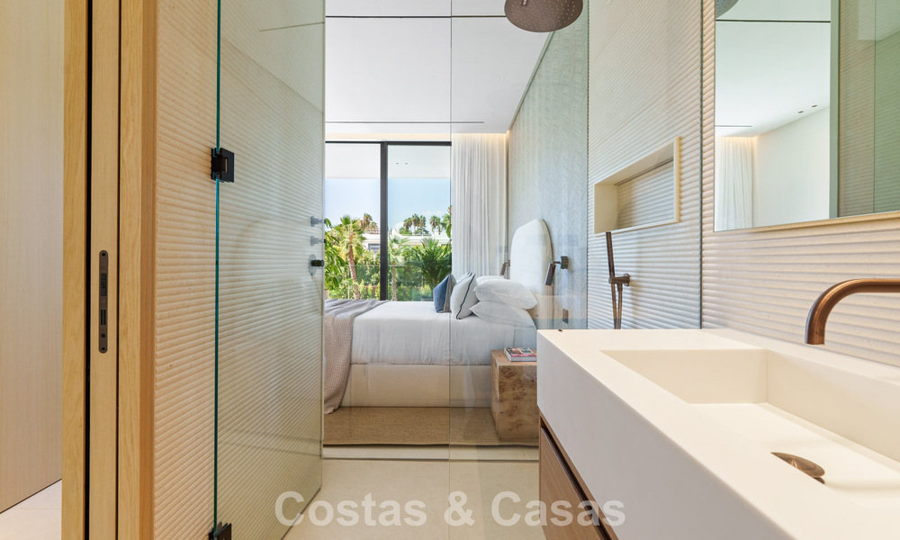 Geavanceerde luxevilla te koop in een rustige woonwijk op de Golden Mile van Marbella 787217