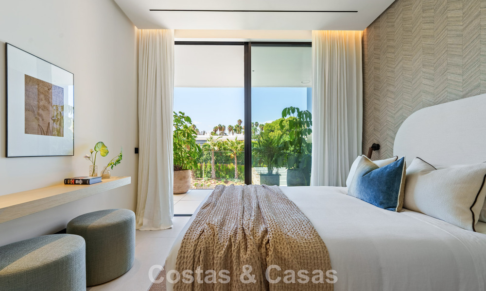 Geavanceerde luxevilla te koop in een rustige woonwijk op de Golden Mile van Marbella 787218