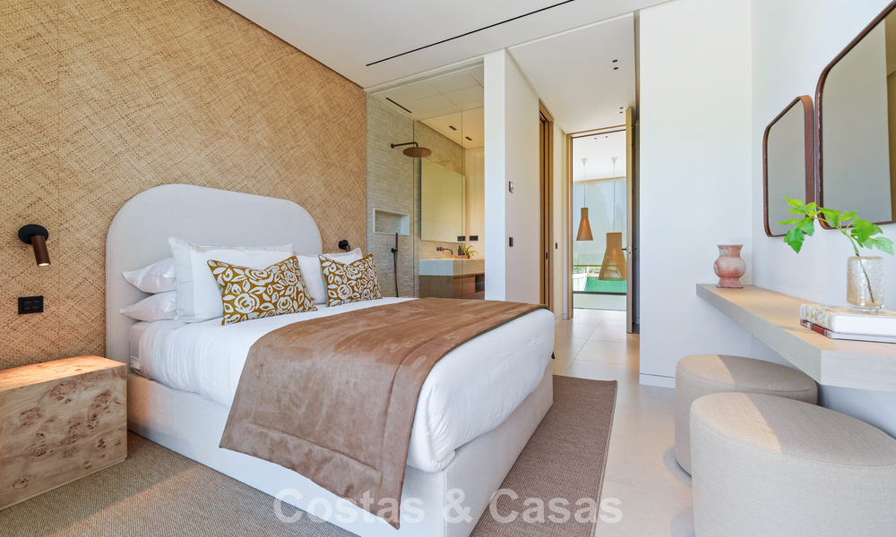 Geavanceerde luxevilla te koop in een rustige woonwijk op de Golden Mile van Marbella 787223