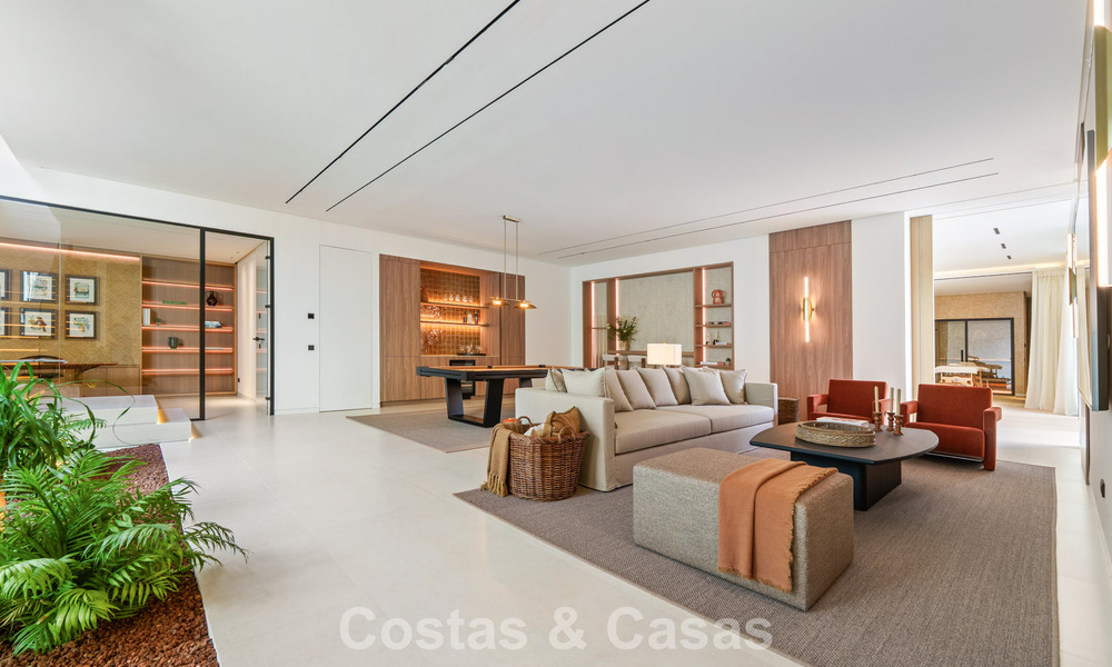 Geavanceerde luxevilla te koop in een rustige woonwijk op de Golden Mile van Marbella 787238