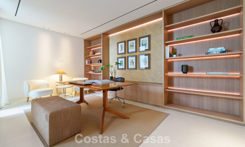 Geavanceerde luxevilla te koop in een rustige woonwijk op de Golden Mile van Marbella 787240