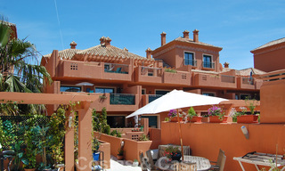 Frontline golf appartement met spectaculair zeezicht te koop in Cabopino, Marbella - Costa del Sol 31614 