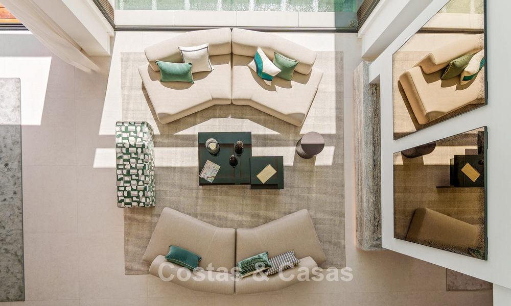 Gesofisticeerde villa met panoramisch uitzicht te koop, in een gated community in La Quinta, Marbella - Benahavis 787348