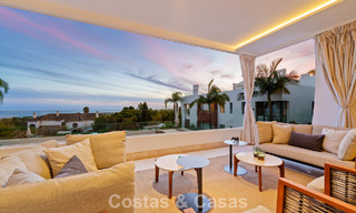 Luxe duplex appartement met zeezicht te koop in een eersteklas Sierra Blanca complex op Marbella’s Golden Mile 787548 