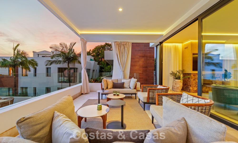 Luxe duplex appartement met zeezicht te koop in een eersteklas Sierra Blanca complex op Marbella’s Golden Mile 787549