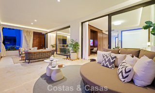 Luxe duplex appartement met zeezicht te koop in een eersteklas Sierra Blanca complex op Marbella’s Golden Mile 787551 