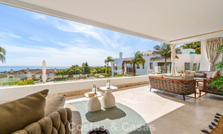 Luxe duplex appartement met zeezicht te koop in een eersteklas Sierra Blanca complex op Marbella’s Golden Mile 787554 