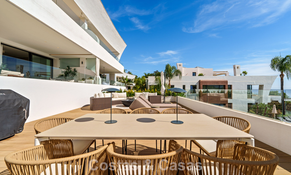 Luxe duplex appartement met zeezicht te koop in een eersteklas Sierra Blanca complex op Marbella’s Golden Mile 787561