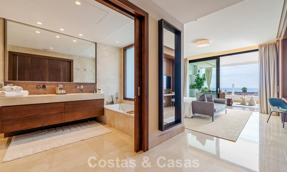 Luxe duplex appartement met zeezicht te koop in een eersteklas Sierra Blanca complex op Marbella’s Golden Mile 787565