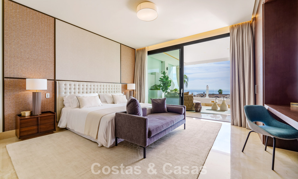 Luxe duplex appartement met zeezicht te koop in een eersteklas Sierra Blanca complex op Marbella’s Golden Mile 787566